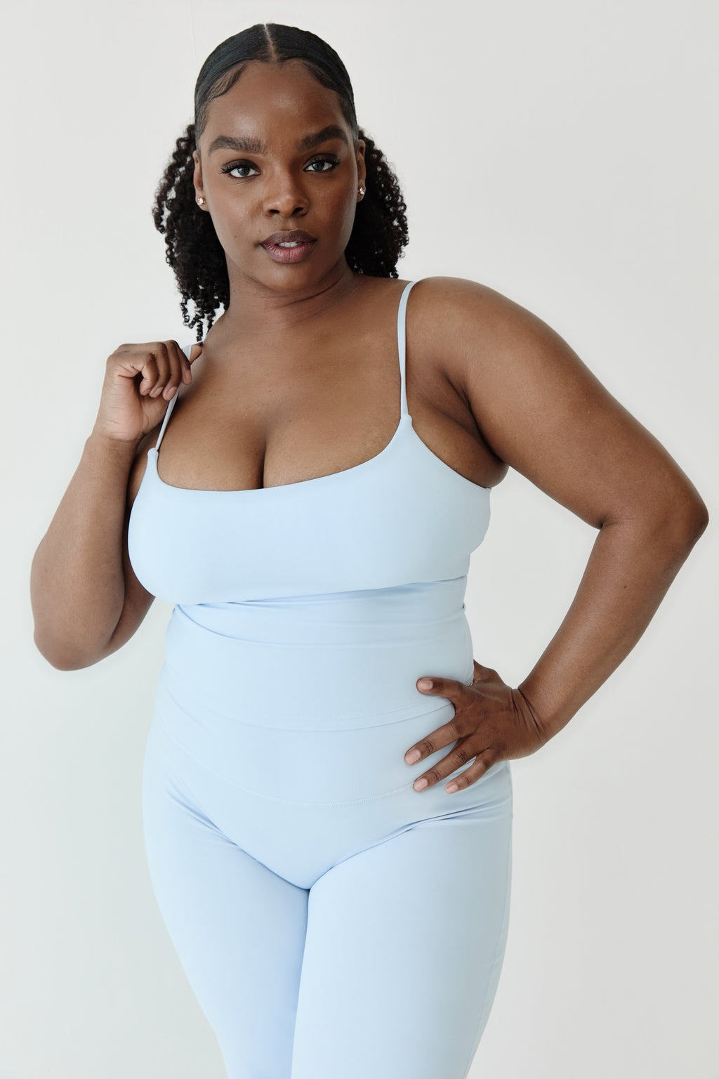 Serene Wide Leg Set - Sky