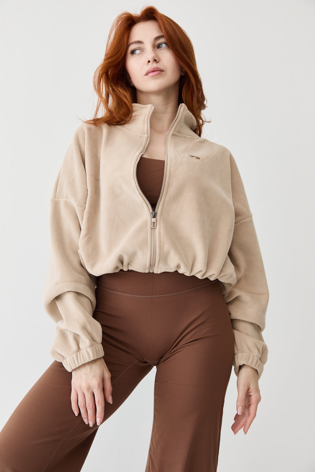 Soft Zip Jacket - Stone
