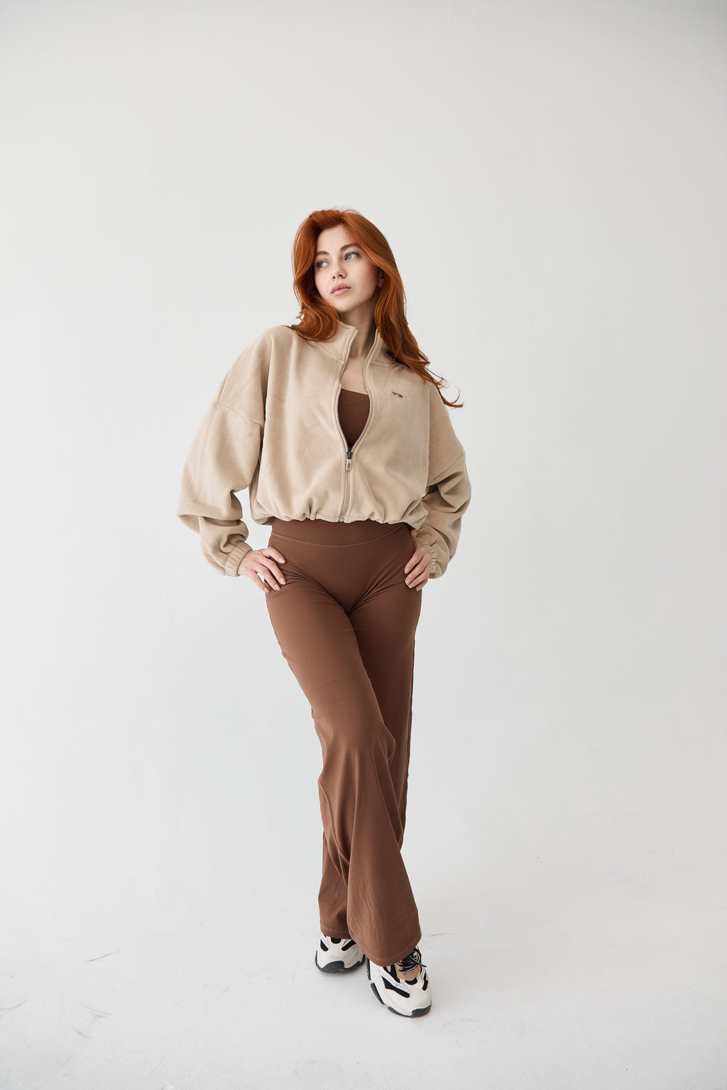 Soft Zip Jacket - Stone